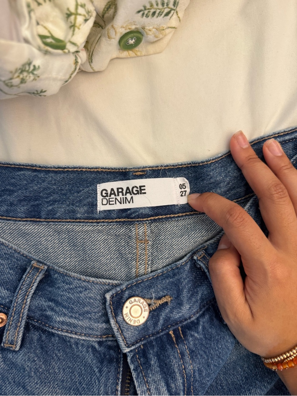 Garage Mega Jeans with Adjustable Buckle Waist - Picture 5 of 7